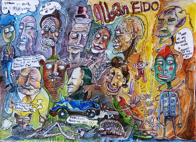 Discovery of Allan Eido — intro storyboard