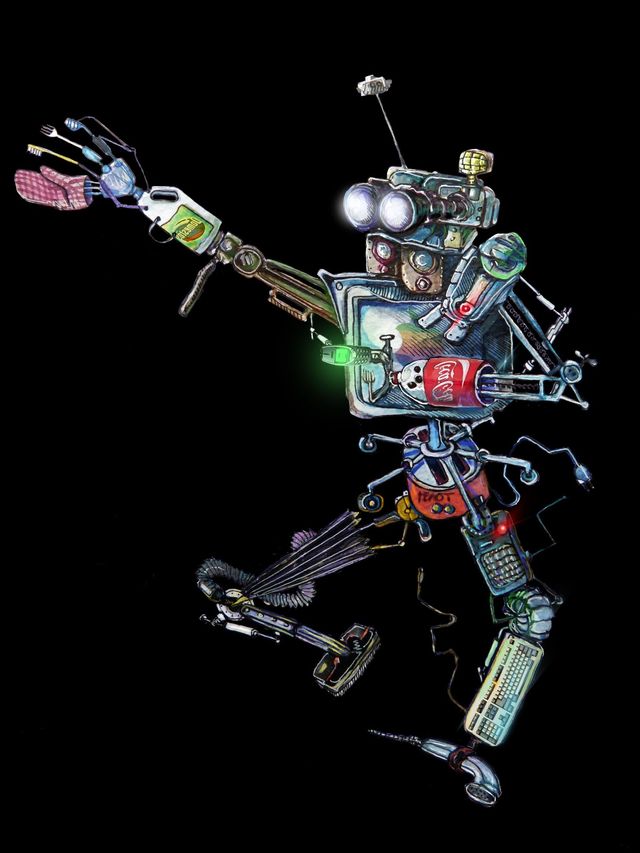 Space Trash Robot