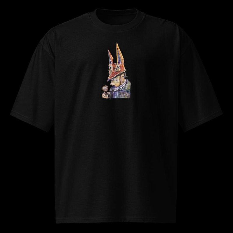 FOX one oversized heavyweight t-shirt by Allan Eido